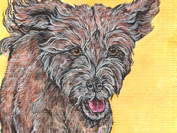 Image of original dog art